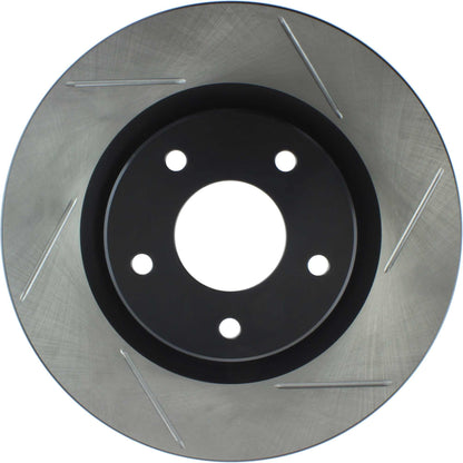 StopTech Power Slot 07-09 Nissan Sentra / 08-09 Rogue Slotted Front Left Rotor 126.42097SL