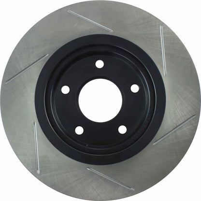 StopTech Power Slot 07-09 Nissan Sentra / 08-09 Rogue Slotted Front Right Rotor 126.42097SR