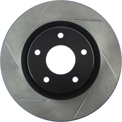 StopTech Power Slot 07-09 Nissan Sentra / 08-09 Rogue Slotted Front Right Rotor 126.42097SR