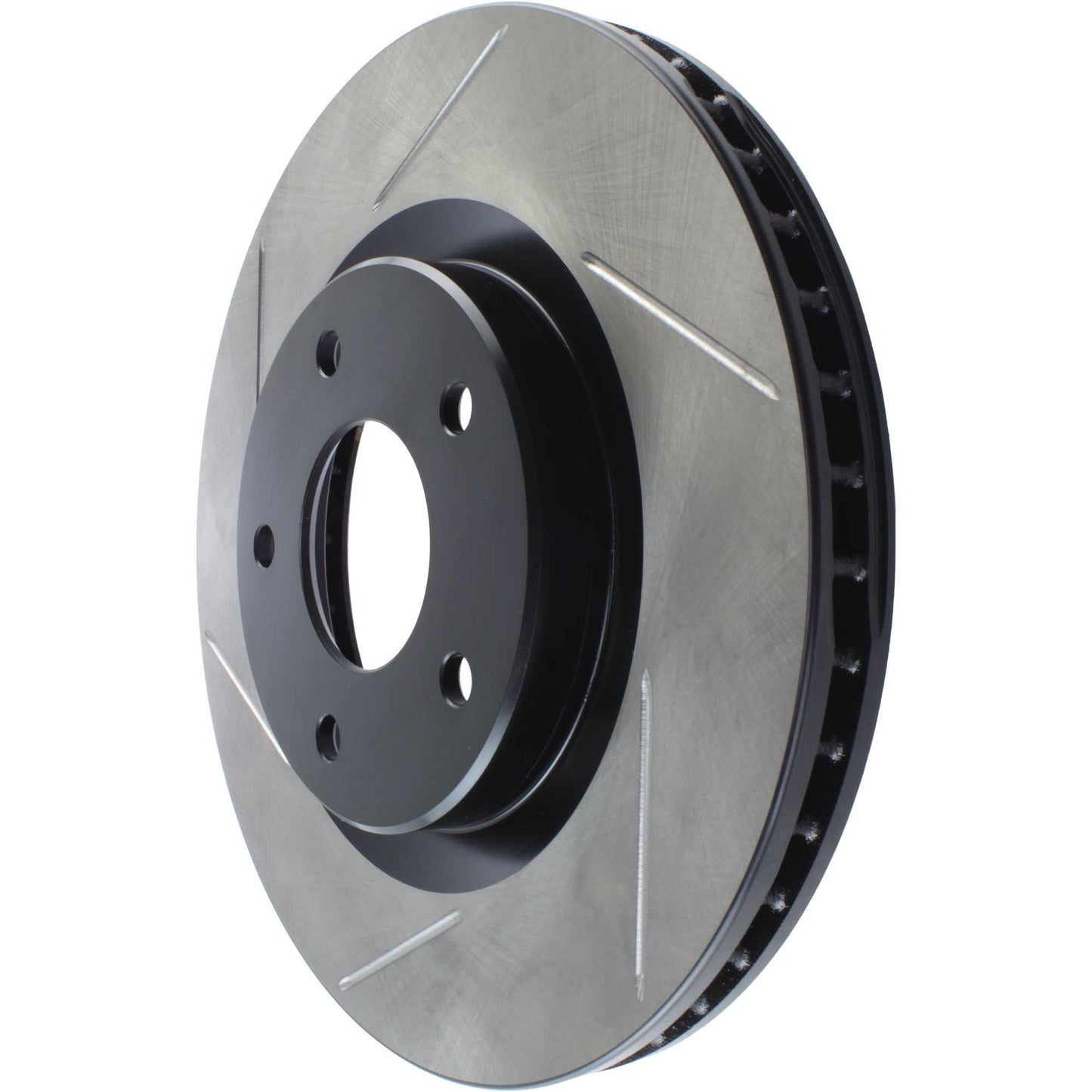 StopTech Power Slot 07-09 Nissan Sentra / 08-09 Rogue Slotted Front Right Rotor 126.42097SR