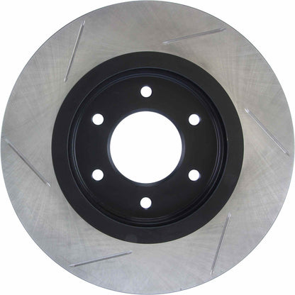 StopTech Power Slot 08-09 Infiniti QX4/QX56 / 07-09 Nissan Armada Left Front Slotted Cryo Rotor 126.42099CSL