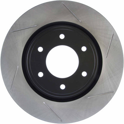 StopTech Power Slot 08-09 Infiniti QX4/QX56 / 07-09 Nissan Armada Left Front Slotted Cryo Rotor 126.42099CSL