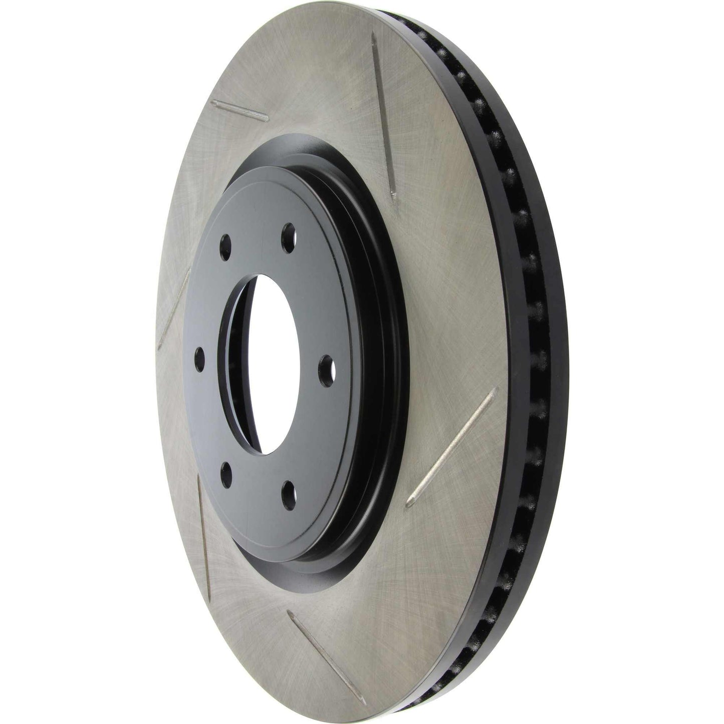 StopTech Power Slot 08-09 Infiniti QX4/QX56 / 07-09 Nissan Armada Left Front Slotted Rotor 126.42099SL