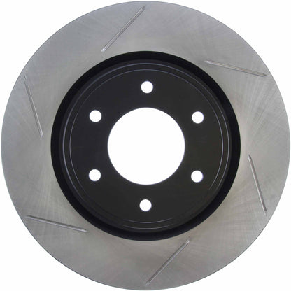 StopTech Power Slot 08-09 Infiniti QX4/QX56 / 07-09 Nissan Armada Right Front Slotted Rotor 126.42099SR