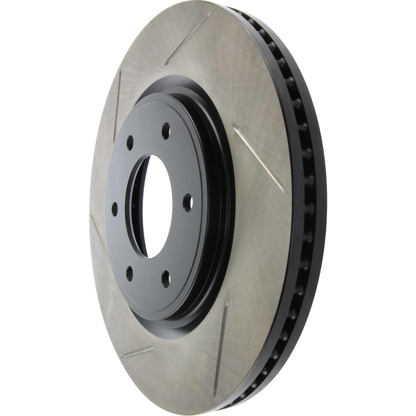 StopTech Power Slot 08-09 Infiniti QX4/QX56 / 07-09 Nissan Armada Right Front Slotted Rotor 126.42099SR