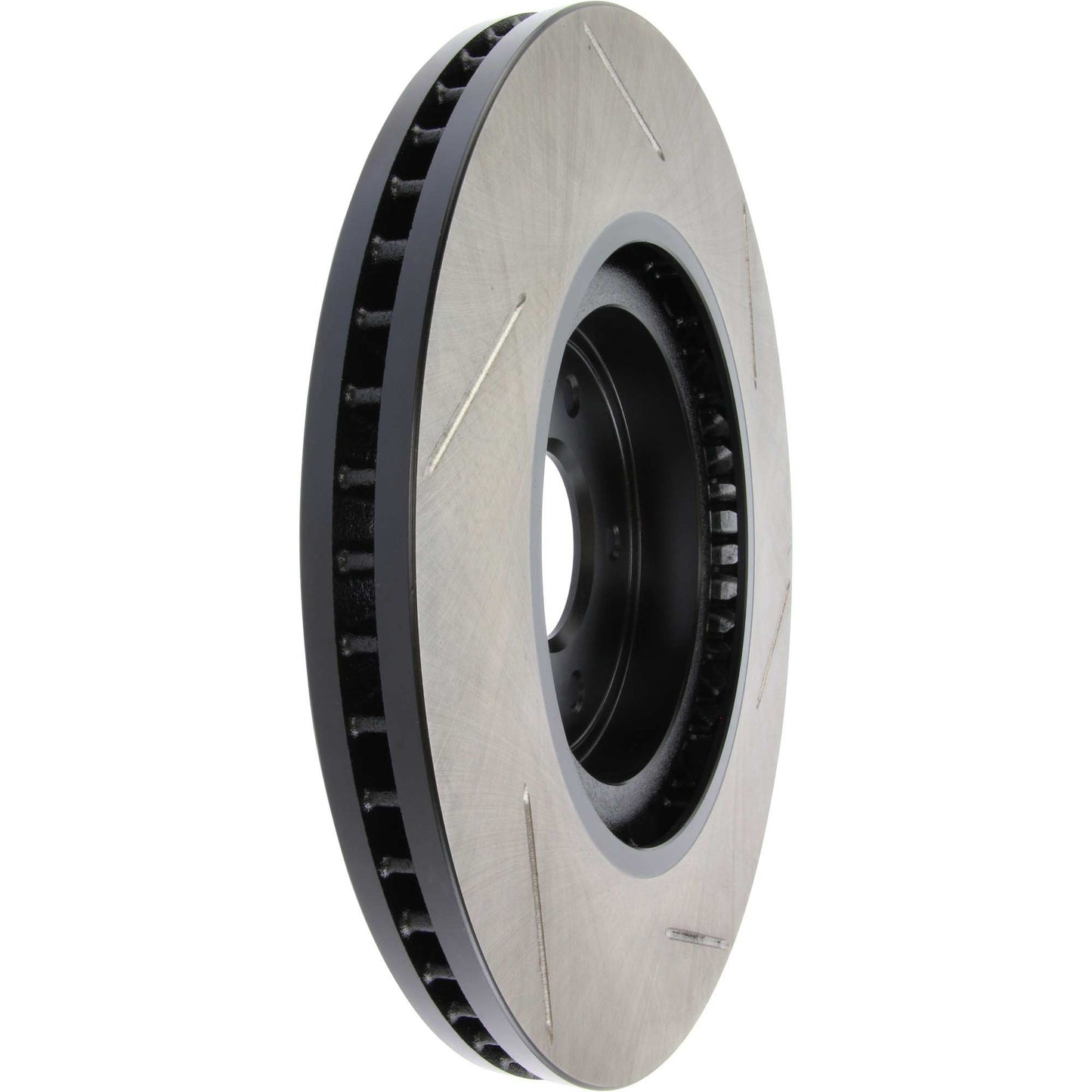 StopTech Power Slot 09 Nissan 370z / 08-09 Infiniti G37 Slotted Front Right CRYO Rotor 126.42100CSR