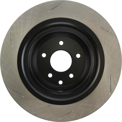 StopTech Sport Slotted Brake Rotor; Rear Left