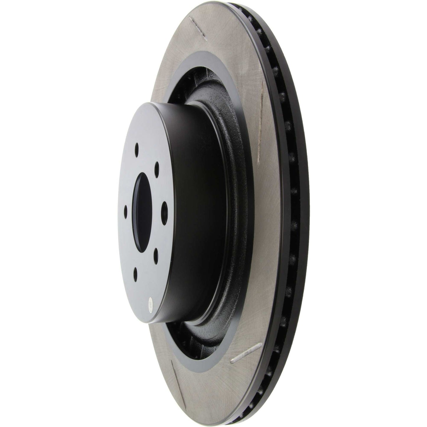 StopTech Sport Slotted Brake Rotor; Rear Left