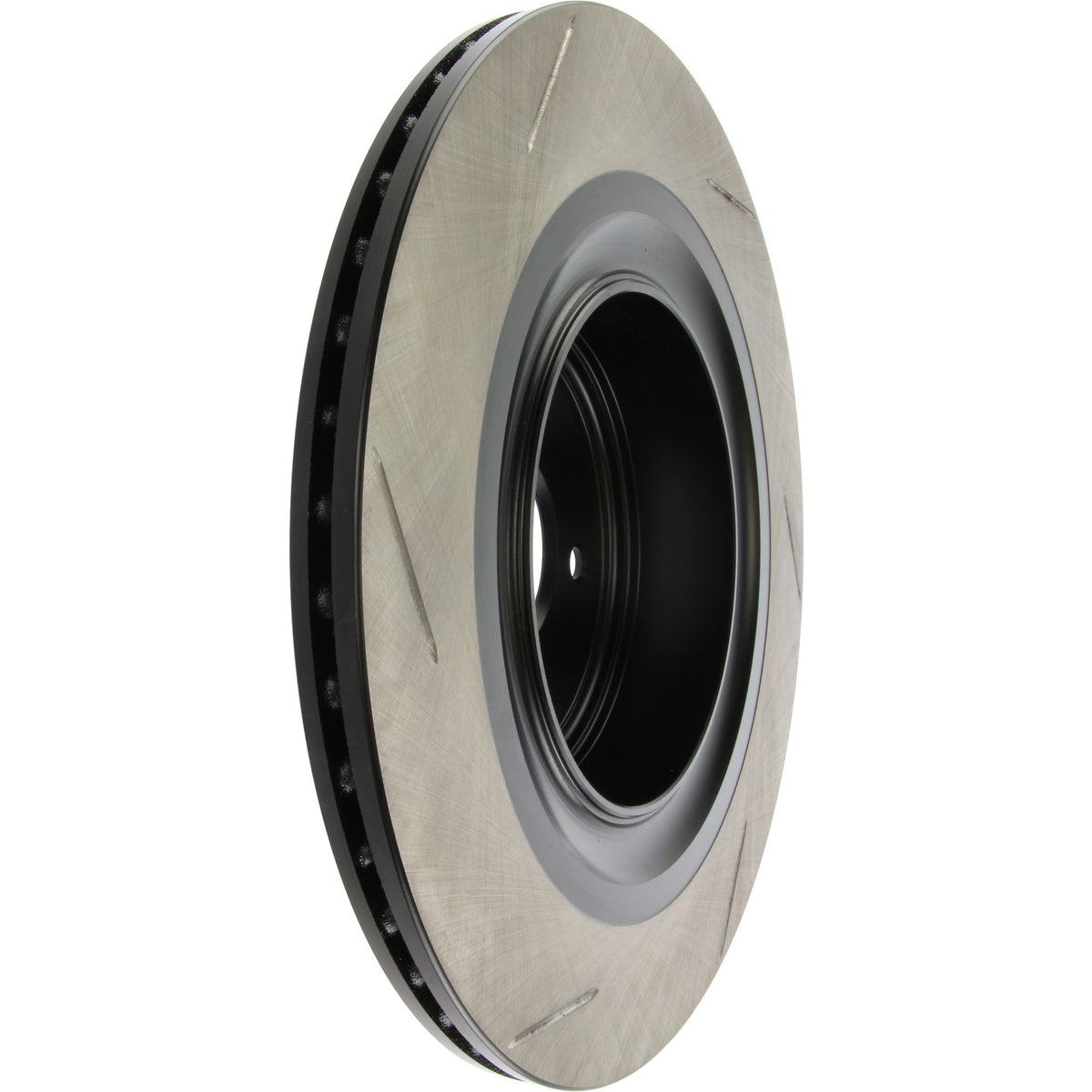 StopTech Sport Slotted Brake Rotor; Rear Left