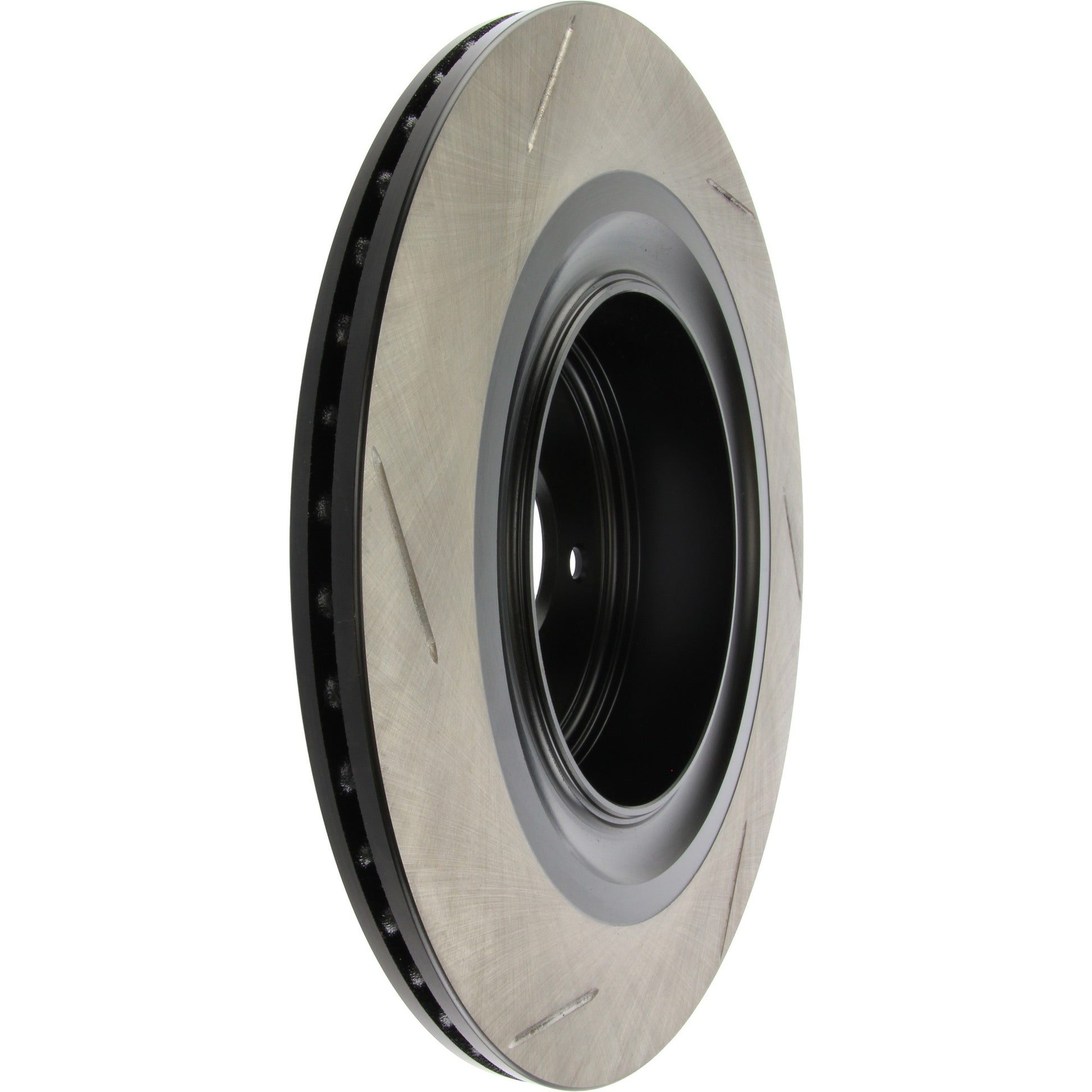 StopTech Sport Slotted Brake Rotor; Rear Left