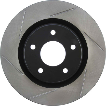 StopTech 11-14 Nissan Juke Slotted Front Right Rotor 126.42108SR