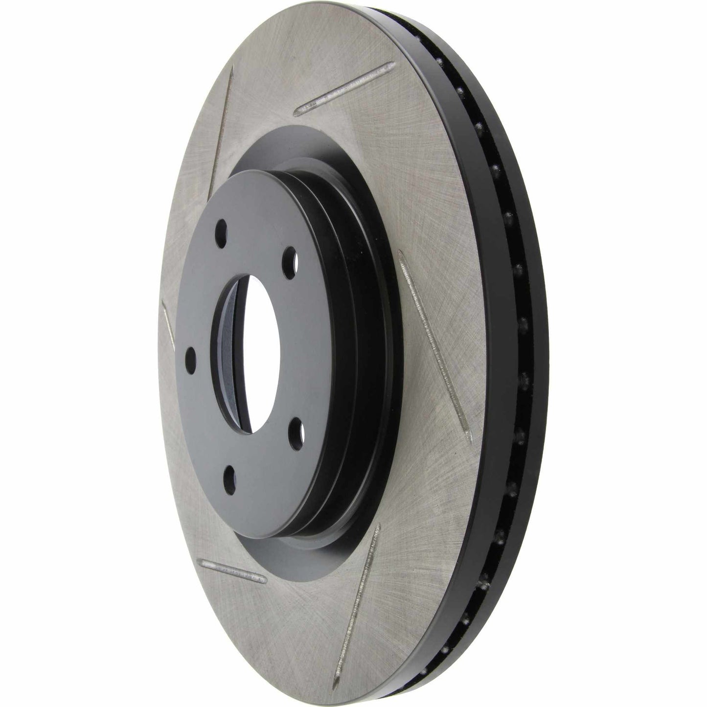 StopTech 11-14 Nissan Juke Slotted Front Right Rotor 126.42108SR