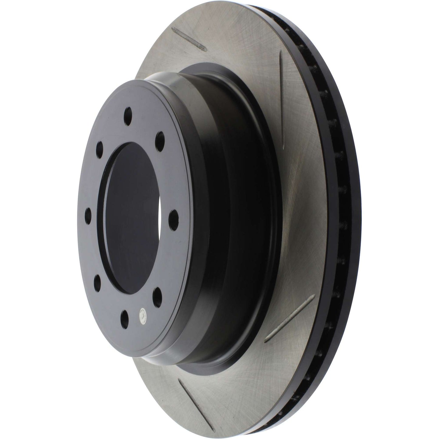 StopTech Sport Slotted Brake Rotor; Rear Left