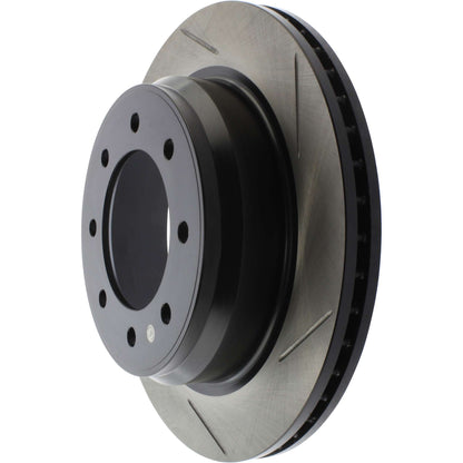 StopTech Sport Slotted Brake Rotor; Rear Left
