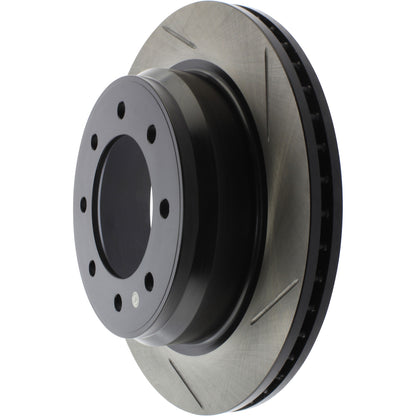 StopTech Sport Slotted Brake Rotor; Rear Left