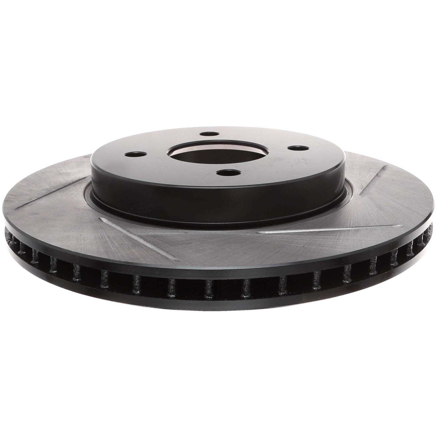 StopTech 2012+ Nissan Versa Front Left Sport Slotted Brake Rotor 126.42116SL