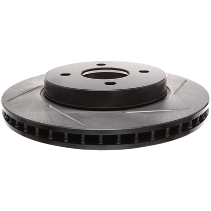StopTech 2012+ Nissan Versa Front Left Sport Slotted Brake Rotor 126.42116SL