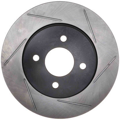 StopTech 2012+ Nissan Versa Front Left Sport Slotted Brake Rotor 126.42116SL