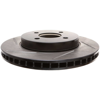 StopTech 2012+ Nissan Versa Front Right Sport Slotted Brake Rotor 126.42116SR
