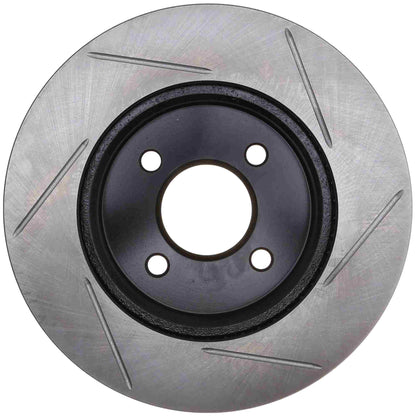 StopTech 2012+ Nissan Versa Front Right Sport Slotted Brake Rotor 126.42116SR