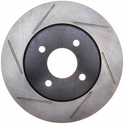 StopTech 2012+ Nissan Versa Front Right Sport Slotted Brake Rotor 126.42116SR