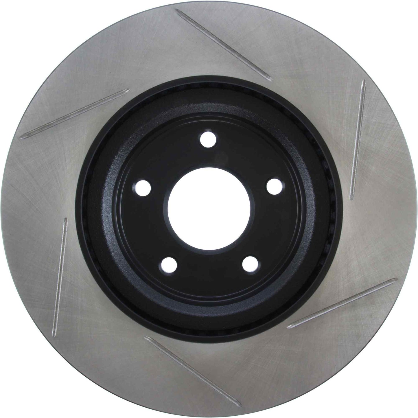 StopTech 13-15 Nissan Pathfinder Slotted Front Right Rotor 126.42120SR