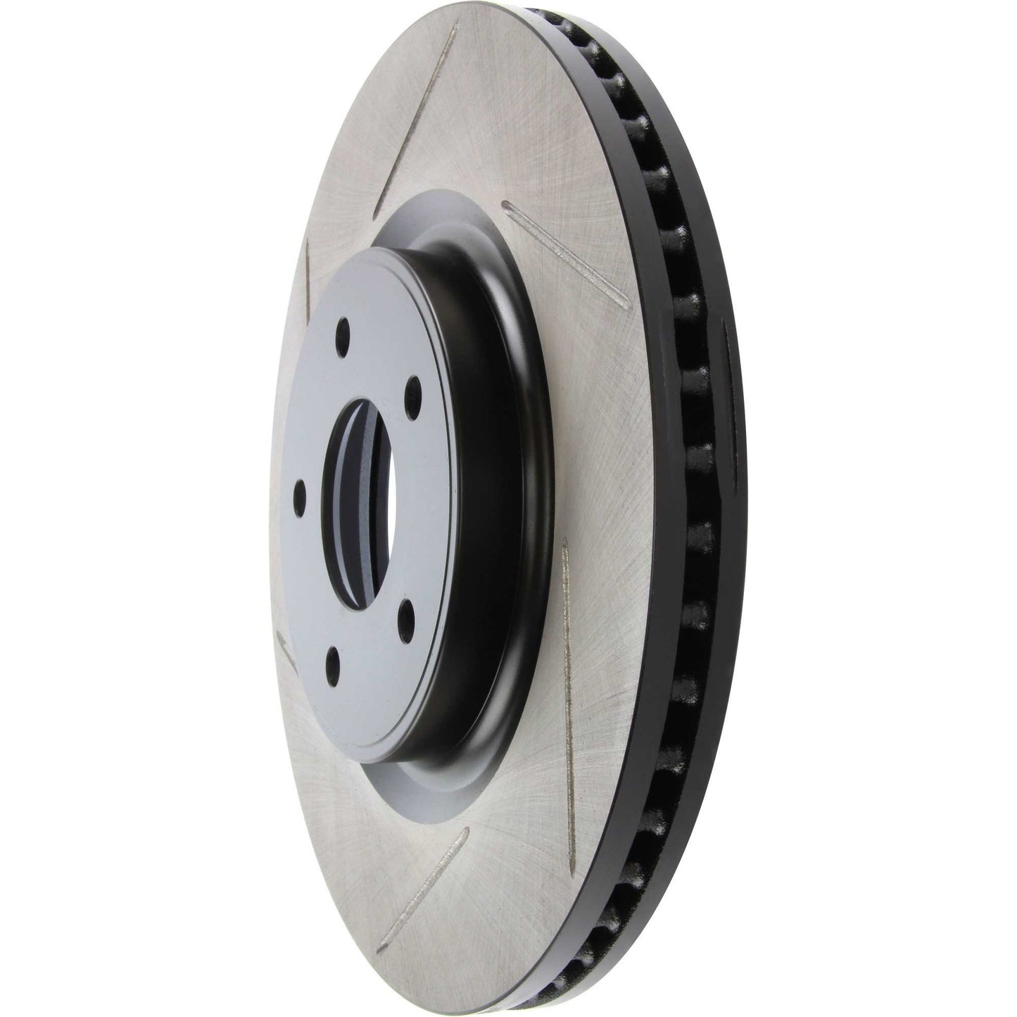 StopTech 13-15 Nissan Pathfinder Slotted Front Right Rotor 126.42120SR