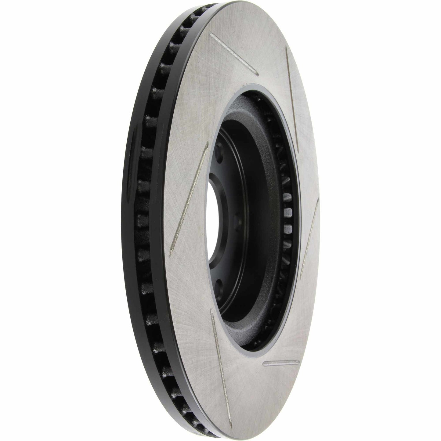 StopTech 13-15 Nissan Pathfinder Slotted Front Right Rotor 126.42120SR