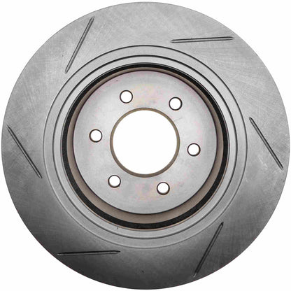 StopTech Sport Slotted Brake Rotor; Front Left