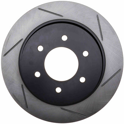 StopTech Sport Slotted Brake Rotor; Front Left