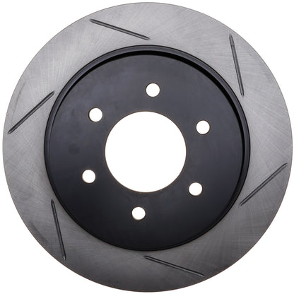 StopTech Sport Slotted Brake Rotor; Front Left