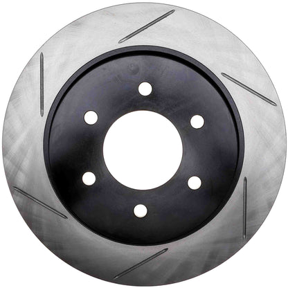 StopTech Sport Slotted Brake Rotor; Front Right