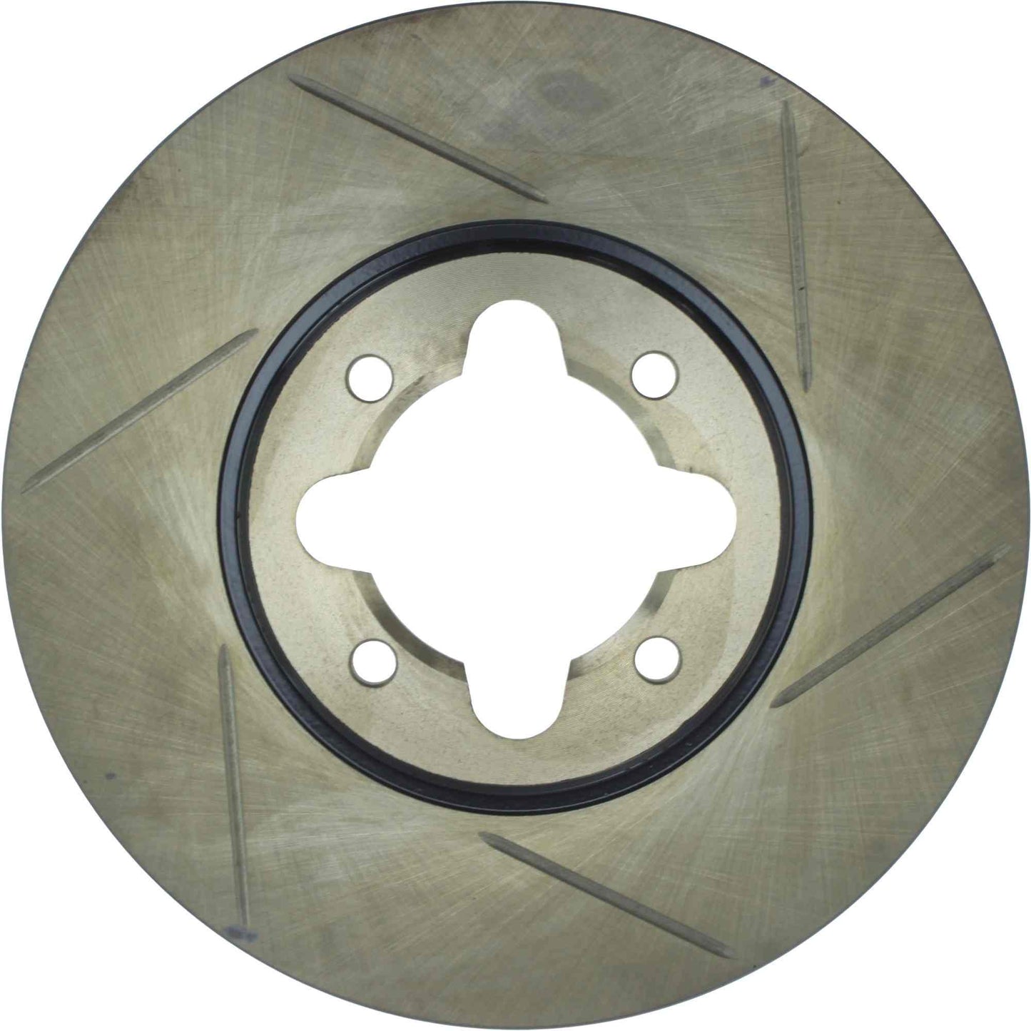 StopTech Sport Slotted Brake Rotor; Front Left