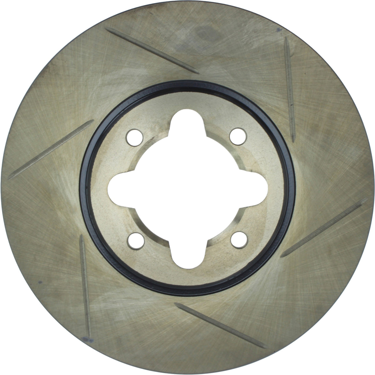 StopTech Sport Slotted Brake Rotor; Front Left
