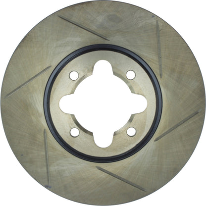 StopTech Sport Slotted Brake Rotor; Front Left