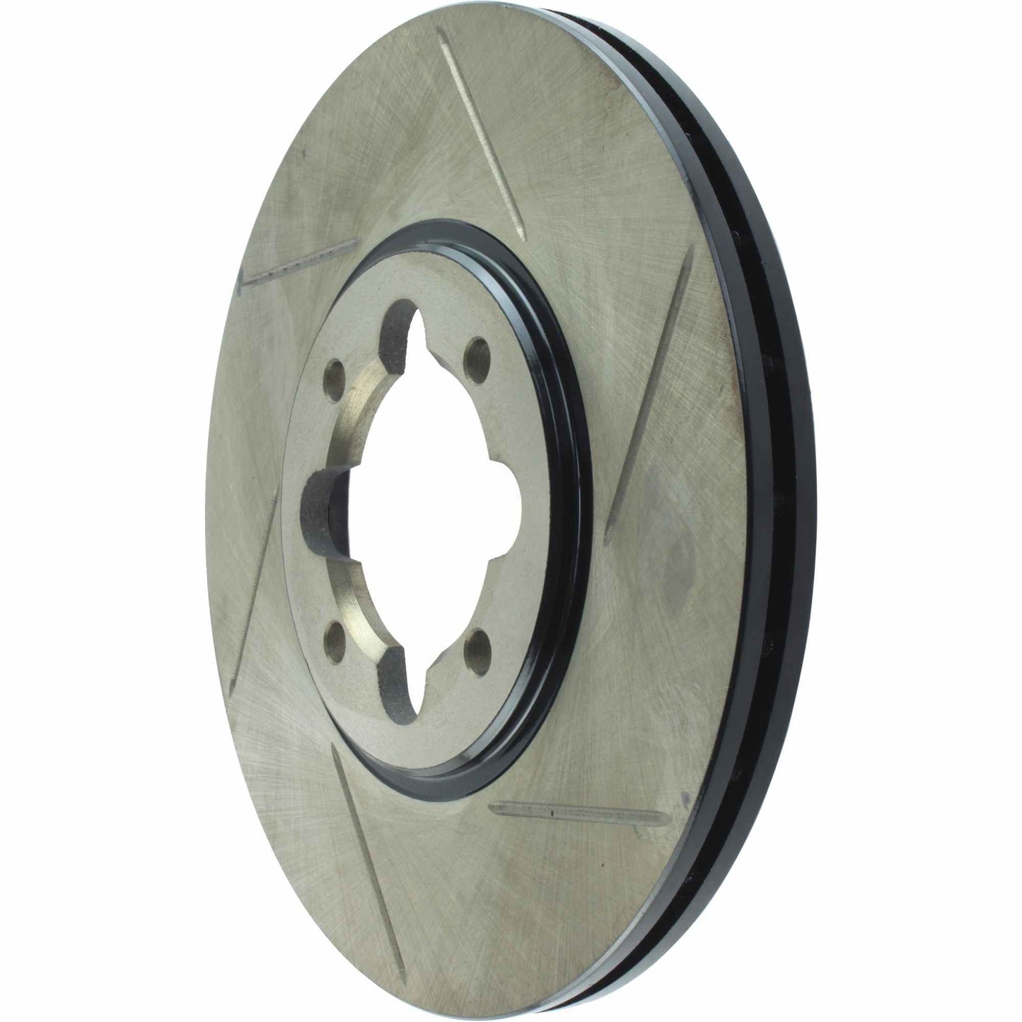 StopTech Sport Slotted Brake Rotor; Front Left