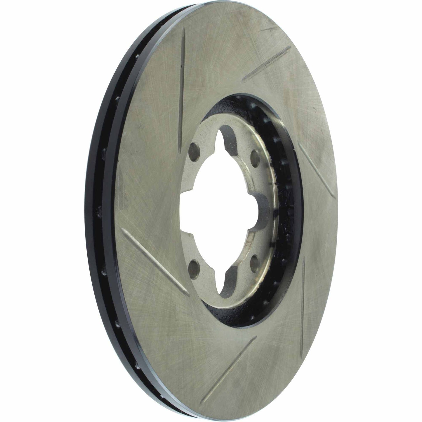 StopTech Sport Slotted Brake Rotor; Front Left