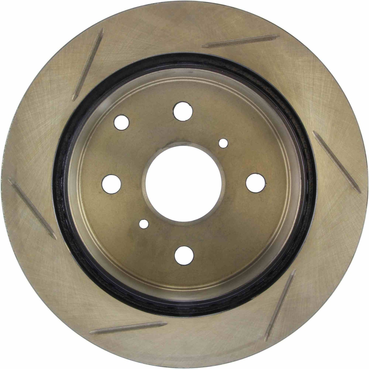 StopTech Sport Slotted Brake Rotor; Rear Left