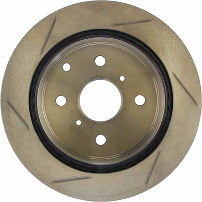 StopTech Sport Slotted Brake Rotor; Rear Left