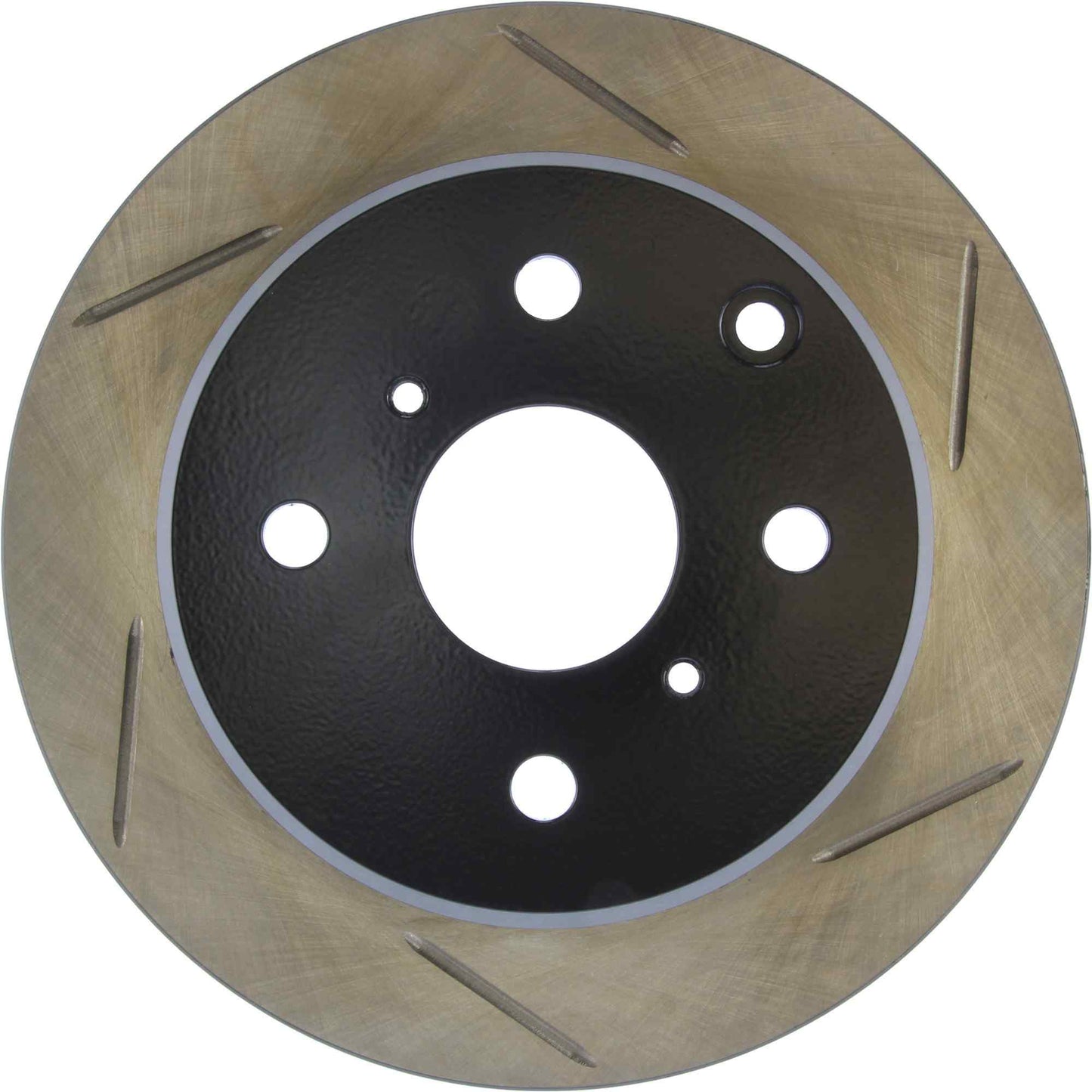 StopTech Sport Slotted Brake Rotor; Rear Left
