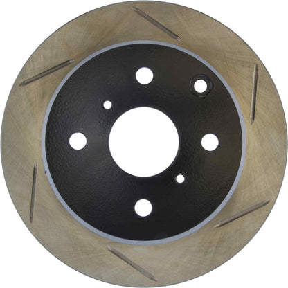 StopTech Sport Slotted Brake Rotor; Rear Left