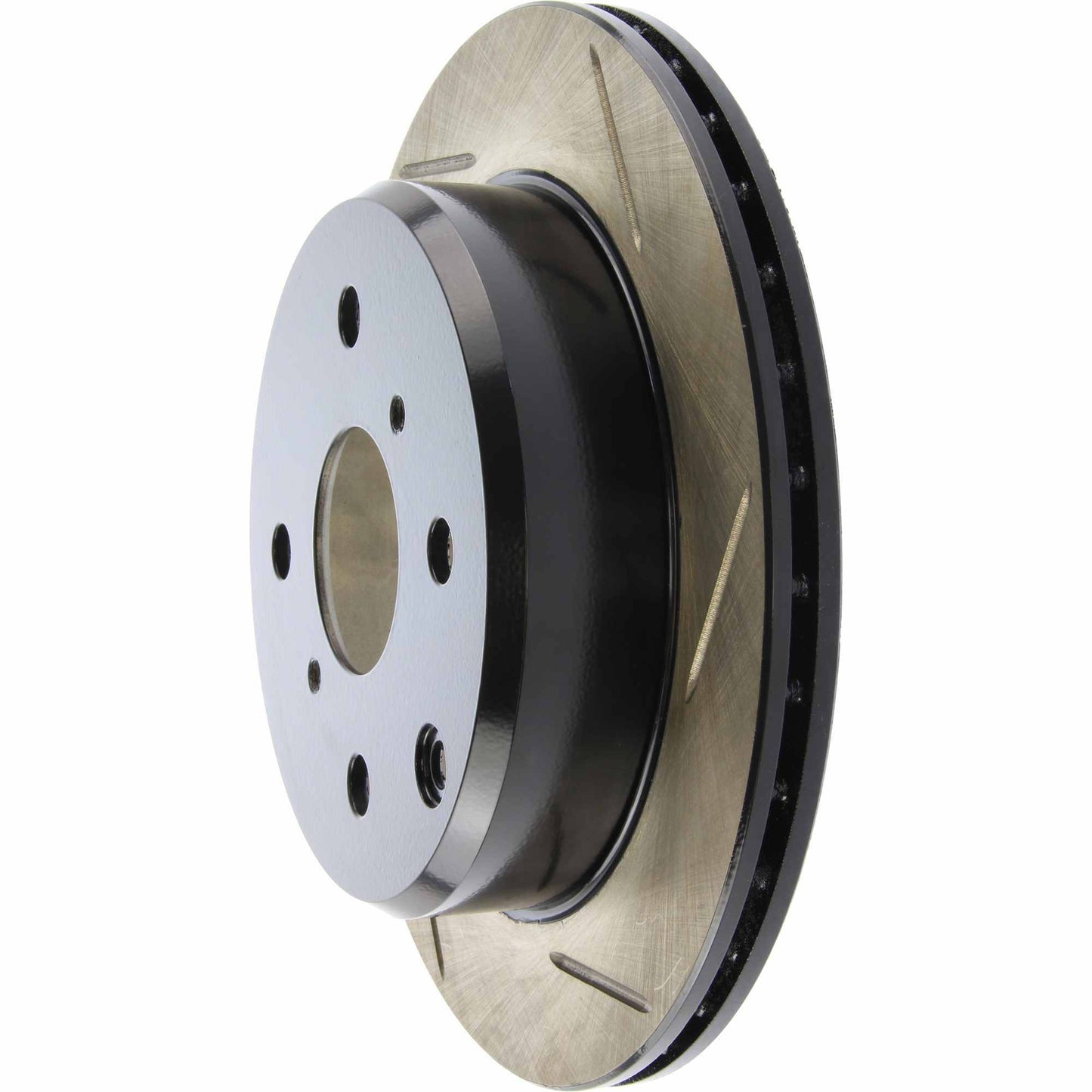 StopTech Sport Slotted Brake Rotor; Rear Left