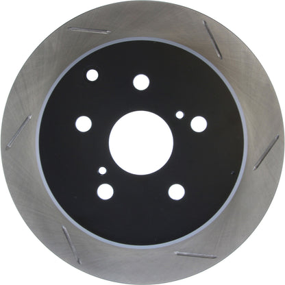 StopTech Sport Slotted Brake Rotor; Rear Left