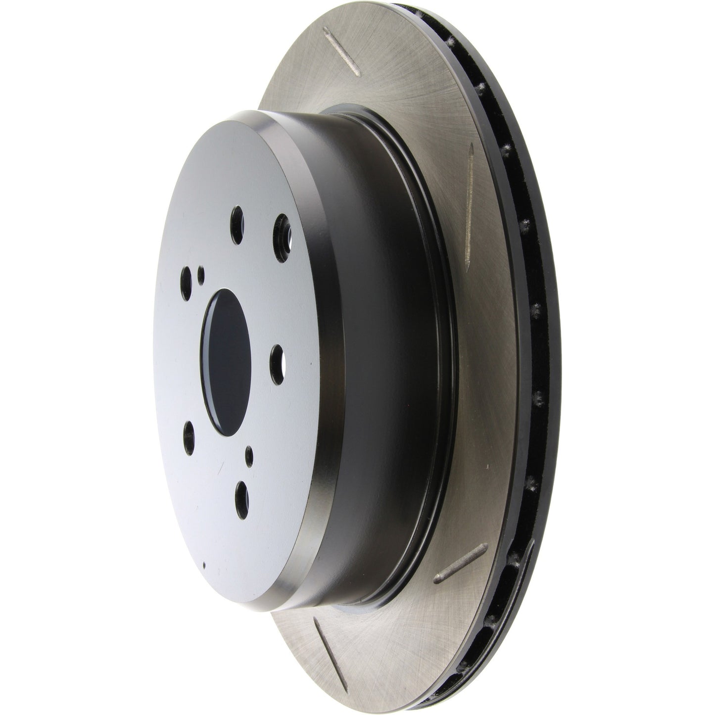StopTech Sport Slotted Brake Rotor; Rear Left