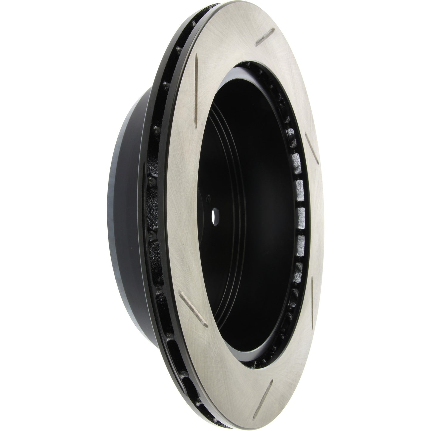 StopTech Sport Slotted Brake Rotor; Rear Left