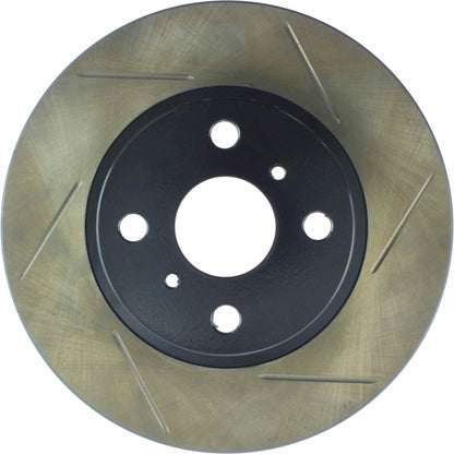 StopTech 90-92 GEO Prizm Cryo Sport Slotted Vented Front Left Brake Rotor 126.44047CSL