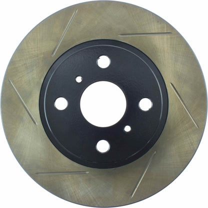 StopTech 90-92 GEO Prizm Cryo Sport Slotted Vented Front Right Brake Rotor 126.44047CSR