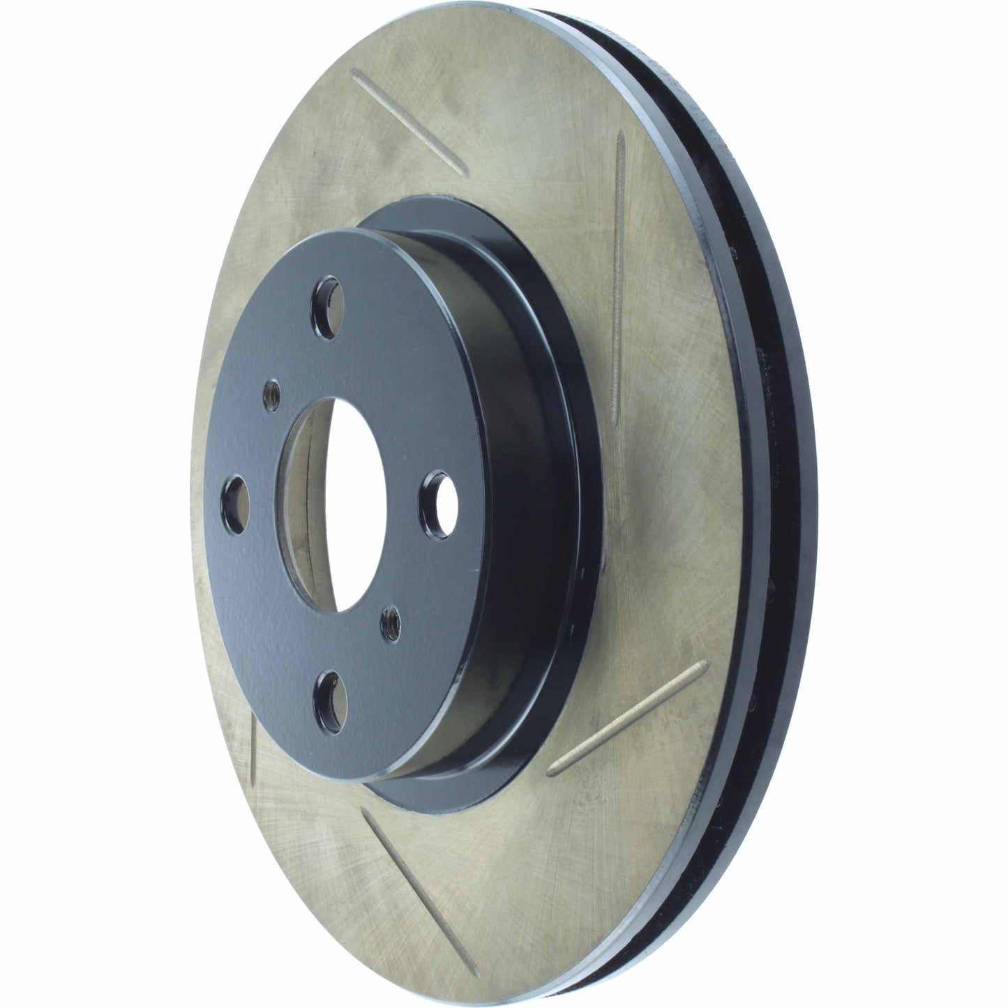 StopTech Power Slot 6/86-12/89 Toyota MR2 / 8/89-91 Corolla GTS Front Left SportStop Slotted Roto 126.44047SL