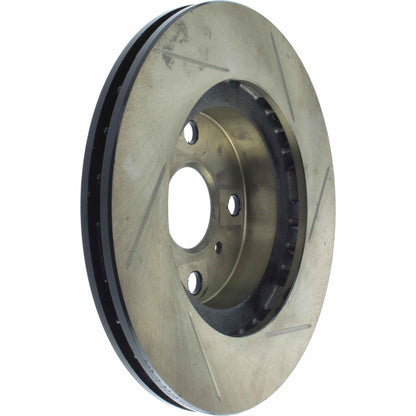 StopTech Power Slot 6/86-12/89 Toyota MR2 / 8/89-91 Corolla GTS Front Right SportStop Slotted Roto 126.44047SR