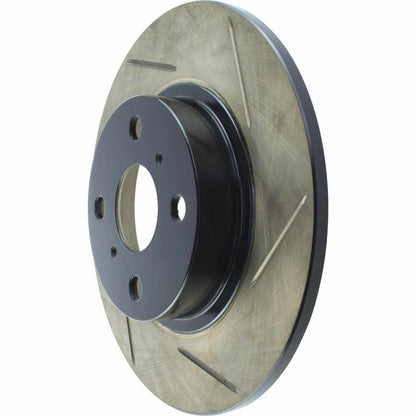 StopTech Power Slot 87-89 Toyota MR2/MR2 Spyder (Exc. Turbo) Rear Left Cryo Slotted Rotor 126.44055CSL